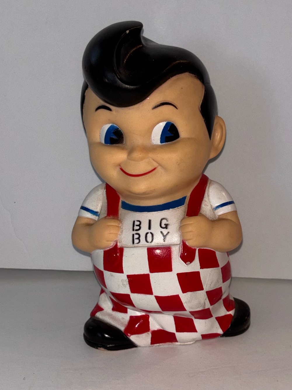 Vintage Bobs Big Boy Vinyl Coin Bank Figure 90s 60 Years